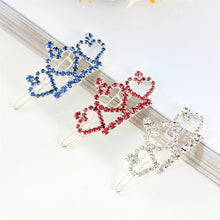 Load image into Gallery viewer, Large Rhinestone Crown Dog Hair Clip
