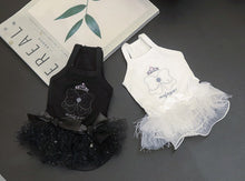 Load image into Gallery viewer, Rhinestone Crown Tutu Dog Dress