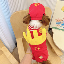 Load image into Gallery viewer, French Fries Novelty Dog Costume