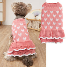 Load image into Gallery viewer, Heart dog dress