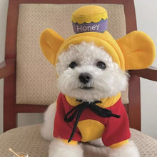 Load image into Gallery viewer, NEW Vinnie and Piglet dog hoodie
