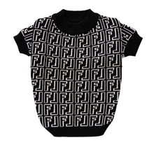 Load image into Gallery viewer, Black Frendy dog jumper