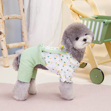 Load image into Gallery viewer, Fruit Print Dog Dungaree Outfit