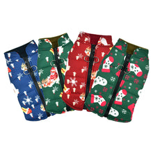 Load image into Gallery viewer, Christmas dog D ring jacket