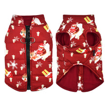 Load image into Gallery viewer, Christmas dog D ring jacket