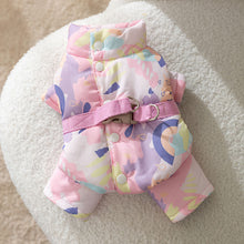 Load image into Gallery viewer, NEW Cozies Winter dog all in one