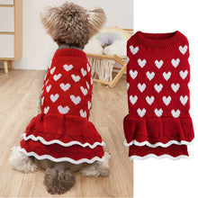 Load image into Gallery viewer, Heart dog dress