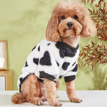 Load image into Gallery viewer, Moo Love dog fleece jumper