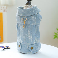 Load image into Gallery viewer, H Jeans dog jacket