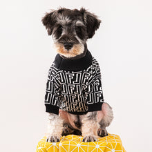 Load image into Gallery viewer, Black Frendy dog jumper