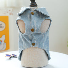 Load image into Gallery viewer, H Jeans dog jacket