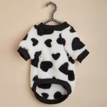 Load image into Gallery viewer, Moo Love dog fleece jumper