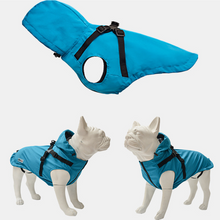Load image into Gallery viewer, Rainfall dog harness jacket