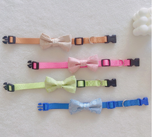 Load image into Gallery viewer, NEW GG Dog Bowtie collar