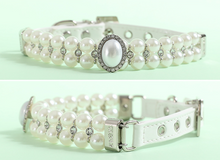 Load image into Gallery viewer, Mademoiselle PU Leather Dog Collar