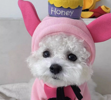 Load image into Gallery viewer, NEW Vinnie and Piglet dog hoodie