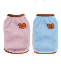 Load image into Gallery viewer, Teddy Patch Fleece Dog Vest