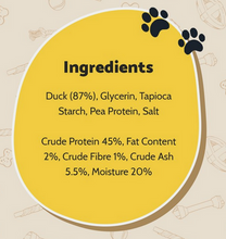 Load image into Gallery viewer, Good Boy Duck Fillets 80g