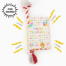 Load image into Gallery viewer, Pet London - Happy Birthday Card Dog Toy