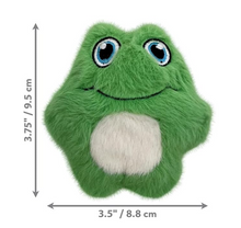 Load image into Gallery viewer, KONG Snuzzles Kiddos Mini Squeaker Dog Toy Extra Small (Frog)