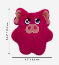 Load image into Gallery viewer, KONG Snuzzles Kiddos Mini Squeaker Dog Toy Extra Small (Pig)