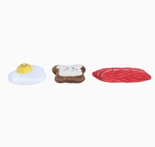 Load image into Gallery viewer, Zippy Paws - Miniz 3-Pack - Breakfast Foods