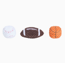 Load image into Gallery viewer, Zippy Paws -Miniz 3-Pack - Sportsballz