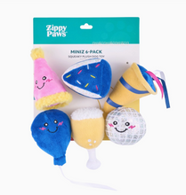 Load image into Gallery viewer, Zippy Paws -Miniz 6-Pack -Party