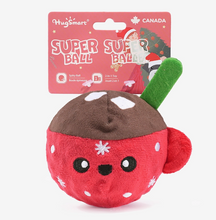 Load image into Gallery viewer, Hugsmart Pet - Happy Christmas | Hot Cocoa - Dog Ball Toy