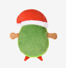 Load image into Gallery viewer, Hugsmart Pet - Happy Christmas |Santa Avocado - Dog Plush Toy