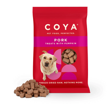 Load image into Gallery viewer, COYA Pork Dog Treats 40g