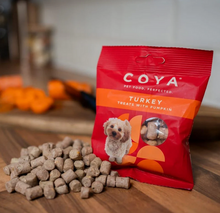 Load image into Gallery viewer, COYA Turkey Dog Treats 40g