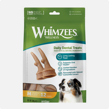 Load image into Gallery viewer, Whimzees - Antlers Medium 12Pk