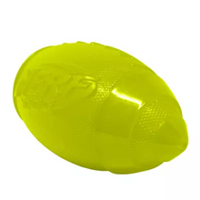 Load image into Gallery viewer, Nerf Dog Toys - Ultra Glow Classic Squeak Football 7in