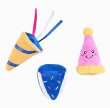 Load image into Gallery viewer, Zippy Paws -Miniz 6-Pack -Party