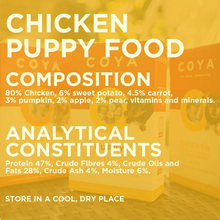 Load image into Gallery viewer, COYA Puppy Chicken Dog Food 150G