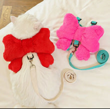 Load image into Gallery viewer, Minnie Bow Pet Harness