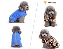 Load image into Gallery viewer, Paws Dog Jacket Cape