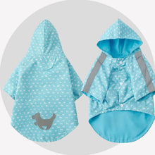 Load image into Gallery viewer, Walkies Dog Rain Mac