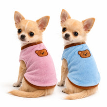 Load image into Gallery viewer, Teddy Patch Fleece Dog Vest