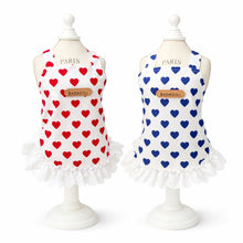 Load image into Gallery viewer, Paris Heart Print Dog Dress