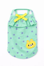 Load image into Gallery viewer, Polka Dot Frill Halter Dog Top