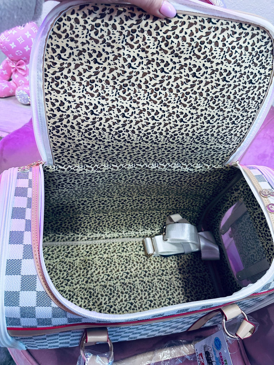 NEW Designer inspired dog carrier – Isle For Dogs Boutique LTD