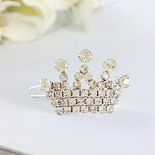 Load image into Gallery viewer, Rhinestone Crown Dog Hair Clip