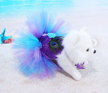 Load image into Gallery viewer, Mermaid Ombre Tutu Dog Dress