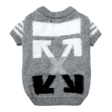 Load image into Gallery viewer, NEW Paff White dog jumper