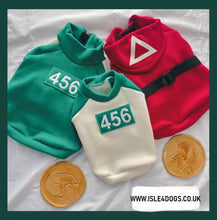 Load image into Gallery viewer, NEW Squid games dog jumper