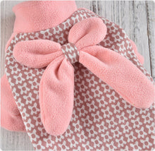 Load image into Gallery viewer, NEW Bow fleece all in one