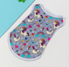 Load image into Gallery viewer, Unicorns dog t-shirt