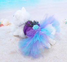 Load image into Gallery viewer, Mermaid Ombre Tutu Dog Dress